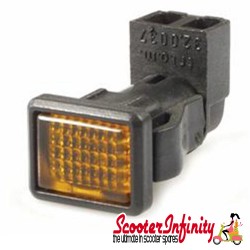Light Warning Control Headset PIAGGIO (Amber / Orange) (Vespa P80-150X/PX80-200E/P200E)