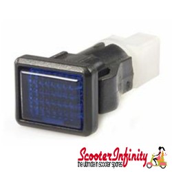 [DISCONTINUED] Light Warning Control Headset PIAGGIO (Blue) (Vespa P80-150X/PX80-200E/P200E)