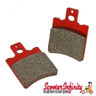 Brake Disc Pads Front (Red Malossi MHR) (Vespa PX125 UPTO 2011 / PX 200 MY Disc, T5 Classic) Brake Disc Pads Front (Red Malossi MHR) (Vespa PX125 UPTO 2011 / PX 200 MY Disc, T5 Classic)