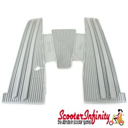 Floormat Floorboard Protection (Grey) (side print Vespa 125 PX-E) (Vespa PX, P Range, T5 Classic, LML) Floormat Floorboard Protection (Grey) (side print Vespa 125 PX-E) (Vespa PX, P Range, T5 Classic, LML)