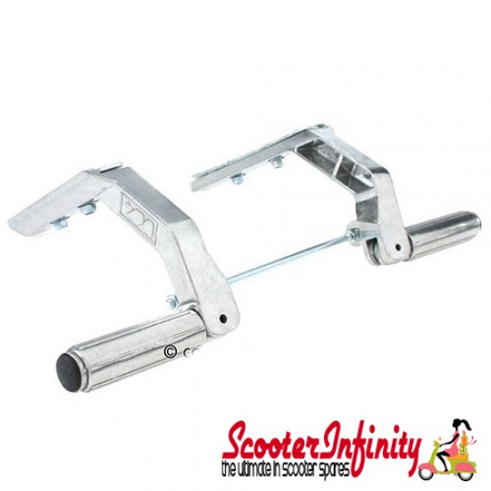 Foot Rest Foot Pegs FA Italia (Aluminium) (Vespa PX/T5)