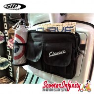 Bag Glovebox Toolbox "Classic" (SIP) (Black) (Fits around glovebox door) (Classic Vespa, Modern Vespa)