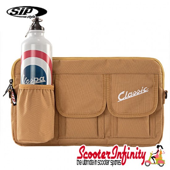 Bag Glovebox Toolbox "Classic" (SIP) (Beige) (Fits around glovebox door) (Classic Vespa, Modern Vespa)
