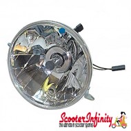 Headlight Unit PIAGGIO (Without Bulb) (Vespa PX/MY, PX80-200/PE /Lusso, 180-200)
