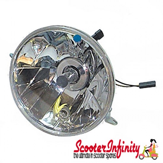 Headlight Unit PIAGGIO (Without Bulb) (Vespa PX/MY, PX80-200/PE /Lusso, 180-200)