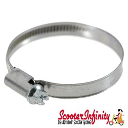 Carburettor Manifold Clip (25-45 mm, steel) (Vespa / Lambretta)