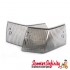 Indicator Lens Kit PIAGGIO (Rear, Smoked / Black) (Vespa  PX80-200/PE/Lusso/T5)