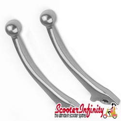 Levers Brake & Clutch (Aluminium) (Disc Brake Front GRIMECA) (Vespa PX, MY, T5 Classic)