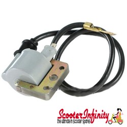 Ignition Coil (with HT Lead) (LML, Vespa PX80-200/PE /Lusso/T5/Cosa)