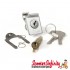 Locks Cylinder ZADI Steering Lock / Glovebox (1 lock cylinder, 2 keys) (Vespa Rally 180-200, PX EFL, P Range)