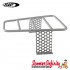 Carrier/Rack Luggage Footboard Floorboard Centre (Silver) (For Traditional Vespa Models)