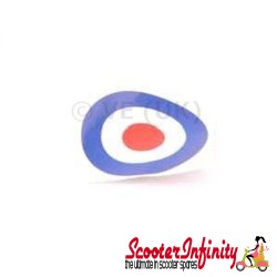 Badge Sticker MOD Target (2.5inch) (Vespa / Lambretta) Badge Sticker MOD Target (2.5inch) (Vespa / Lambretta)