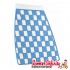 Mudflap Blue Chequered / Check (Universal Fitment)