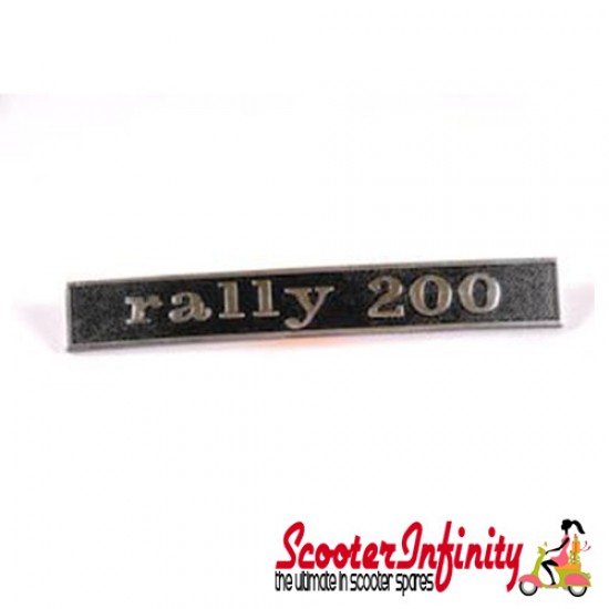 Badge Rally 200 Rear (Vespa) Badge Rally 200 Rear (Vespa)