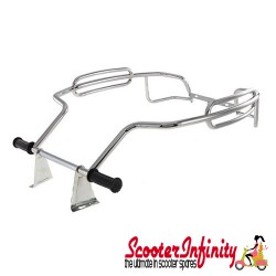 Crashbars/Sidepanel Vespa (Cuppini Triple Tube) (PX/T5)