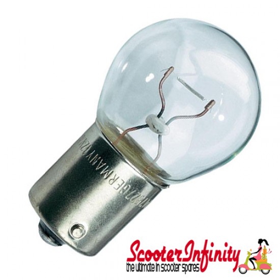 Bulb Rear Light (Vespa PX) (BA15S) (12V / 5W) Bulb Rear Light (Vespa PX) (BA15S) (12V / 5W)