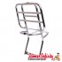 Carrier/Rack Rear (FA Italia) (Chrome) (Vespa P, PX, T5 Classic)