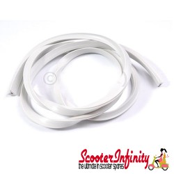 Glovebox / Toolbox Rubber Trim (Grey) (Vespa PX MK1 Rally GS GL etc 1600mm) Glovebox / Toolbox Rubber Trim (Grey) (Vespa PX MK1 Rally GS GL etc 1600mm)