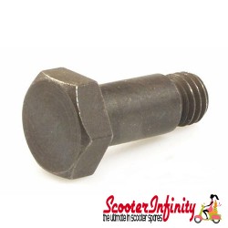Screw Hexagonal (M10x27 mm) (wrench size 17mm,  shock absorber front, upper) (Vespa 125 V1-TS/150 VL -Super/Rally/P150S)