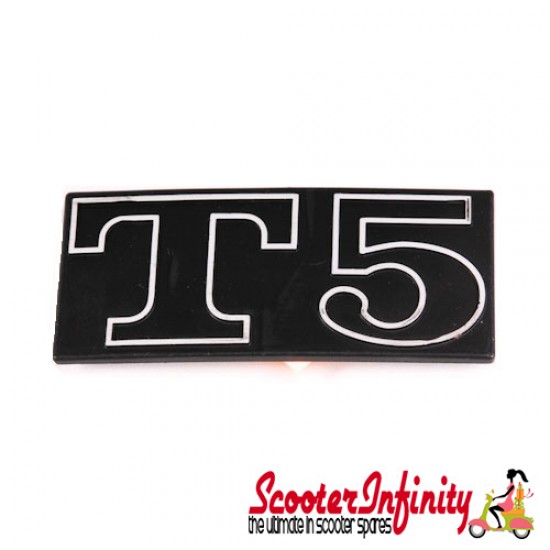 Badge Sidepanel Aluminium (Vespa T5)