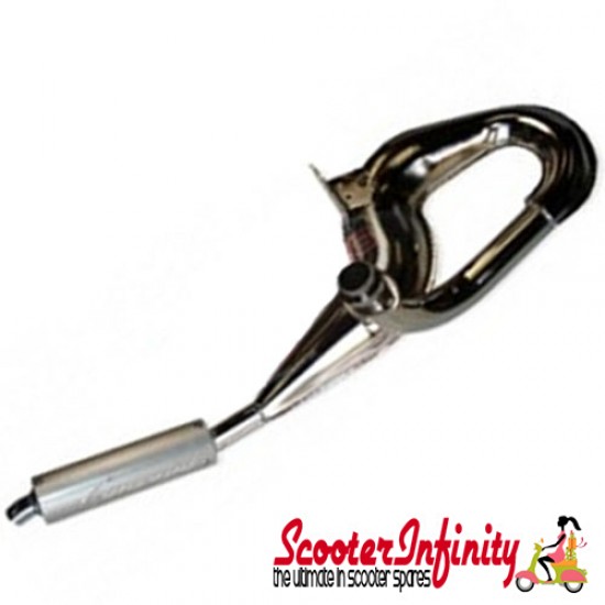 Exhaust Simonini Sports (Steel, Chrome, Aluminium) (Vespa T5) Exhaust Simonini Sports (Steel, Chrome, Aluminium) (Vespa T5)