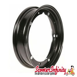 Wheel Rim Standard Split Vespa FA Italia 2.10x10 (Black) (PX, T5, Rally)