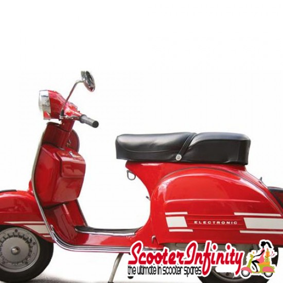 Sticker Set Trim Decoration (Electronic, White) (Vespa Rally 200)