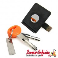 Lock Toolbox / Glovebox & Keys (Vespa PX EFL, PK 50-100XL, T5, T5 Classic)