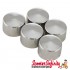 Wheel Nut / Stud Cover Vespa GTS Front/Rear (Chrome) (SET OF 5)