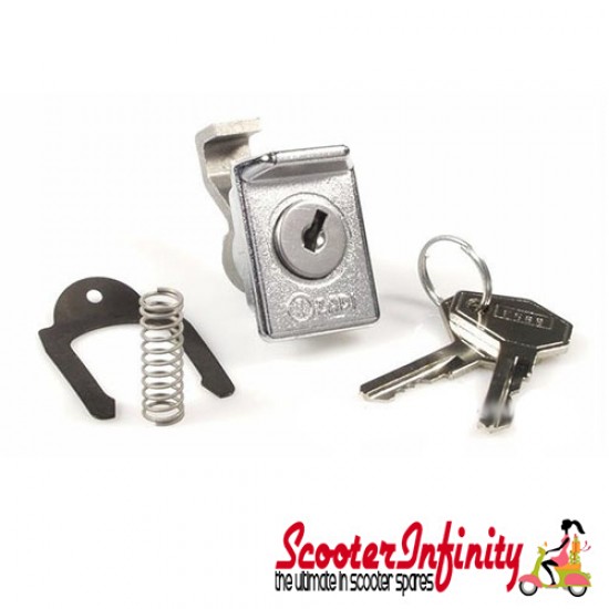 Lock Glovebox ZADI (Vespa  50-125 PV/ET3/P80-150X/PX 80 -200E/P200E/Super/Rally/180)