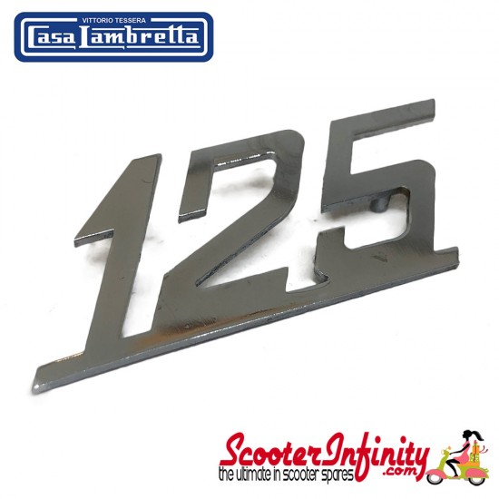 Badge 125 Legshield (CASA) (Lambretta LIS 125)