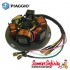 Stator Plate (Piaggio) (5 wires, 5 coils, 90 watt) (Vespa T5)