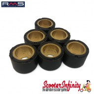 Variator Rollers RMS (5.8g - 17x12mm - 6pc) (LML 4 Stroke) Variator Rollers RMS (5.8g - 17x12mm - 6pc) (LML 4 Stroke)
