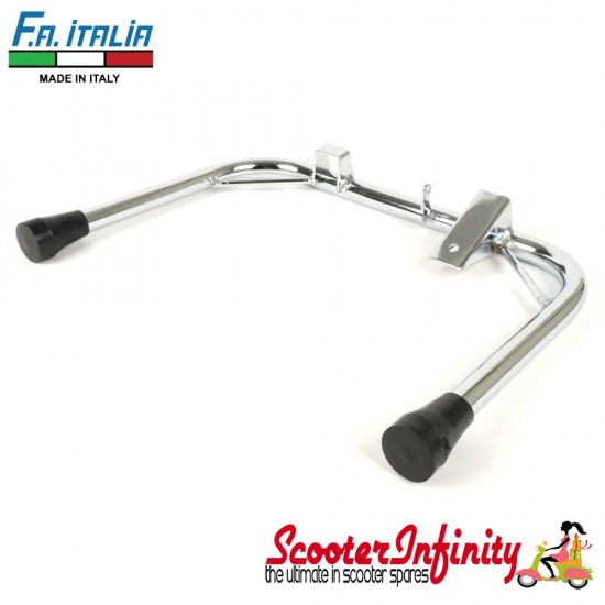 Stand (Centre - Chrome with Feet) (Vespa P, PX, T5)