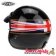 Helmet / VIPER RSV06 Union Jack (Open Face - Black and UJ Emblem)
