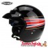 Helmet / VIPER RSV06 Union Jack (Open Face - Black and UJ Emblem)