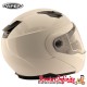 Helmet / VIPER RSV555 (Flip Front, with Retractable Sun Visor - White)