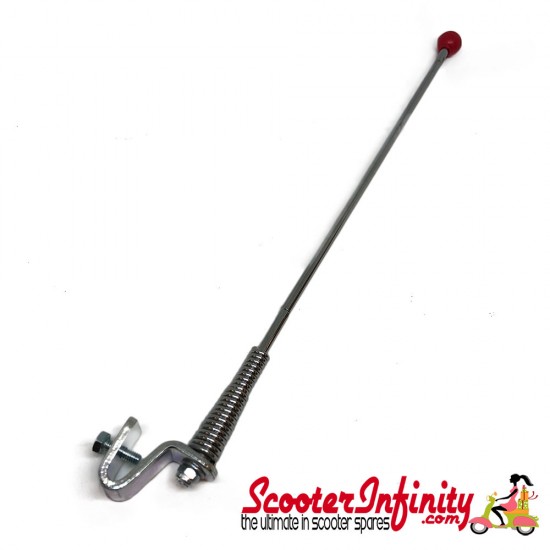 Scooter Mod Aerial Red Ball (Chrome, 270mm Long) Scooter Mod Aerial Red Ball (Chrome, 270mm Long)