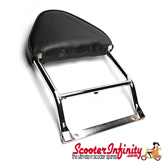 Backrest CUPPINI fits to GTS Piaggio Rear Carrier (Carrier not included)
