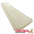 Floormat centre for Floorboard (White) (Vespa 125 VNB3-6/GT/GTR/Super /TS/150 VBA/VBB/T4/GL/Sprint /V/Super/160 GS/180 SS/Rally)
