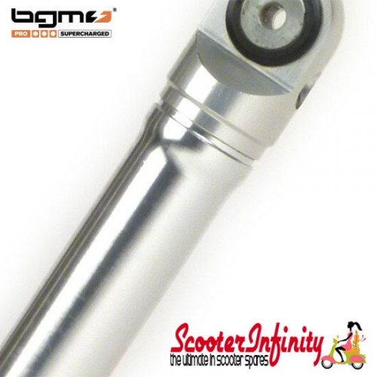 Shock Absorber BGM Pro 6Ts Front Silver (Lambretta LI, LIS, SX, TV (Series 2-3), DL, GP) Shock Absorber BGM Pro 6Ts Front Silver (Lambretta LI, LIS, SX, TV (Series 2-3), DL, GP)
