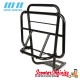Carrier/Rack Rear Backrest MOTO NOSTRA (Black) (Vespa PX80, PX125, PX150, PX200)