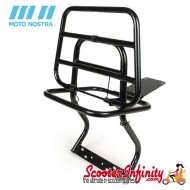 Carrier/Rack Rear MOTO NOSTRA (Black) (Vespa PX80, PX125, PX150, PX200) Carrier/Rack Rear MOTO NOSTRA (Black) (Vespa PX80, PX125, PX150, PX200)