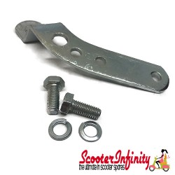 Mirror / Flyscreen Windscreen Handlebar Bracket LEFT Handed (Vespa T5 125 1986-1990)