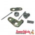 Cable Nipple Clamp Front Brake (incl. plates, bolt, split pin) (Vespa Models, Vespa PX)