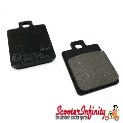 Brake Disc Pads Front PX Disc 2011 on / Rear Other Models (POLINI S14) (Gilera, Peugeot, Piaggio - Vespa ET4, LX, PX MY) Brake Disc Pads Front PX Disc 2011 on / Rear Other Models (POLINI S14) (Gilera, Peugeot, Piaggio - Vespa ET4, LX, PX MY)