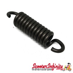 Spring Brake Shoes (front/rear for Vespa PX/T5/PK /S/XL/XL2/FL) or (rear,  for Vespa V50/PV/ET3/ VNA-T4 /Rally 180)