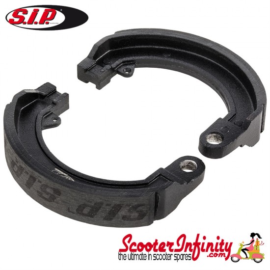 Brake Shoes PREMIUM SIP Performance (10", width 24mm, 1 seating, interior 150mm) (Front: Vespa 150 GS-Sprint V/160 GS /180 SS/Rally, Rear: Vespa 150 GS) Brake Shoes PREMIUM SIP Performance (10", width 24mm, 1 seating, interior 150mm) (Front: Vespa 150 GS-Sprint V/160 GS /180 SS/Rally, Rear: Vespa 150 GS)