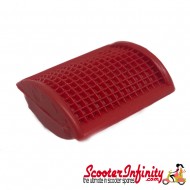 Brake Pedal Rubber (Red) (Vespa PX/T5 LML)