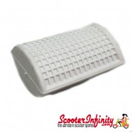 Brake Pedal Rubber (White) (Vespa PX/T5 LML)